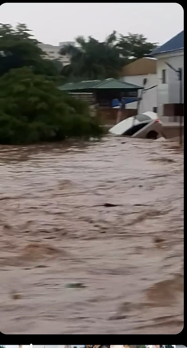 After heavy rainfall in Abuja💔🤦♂️