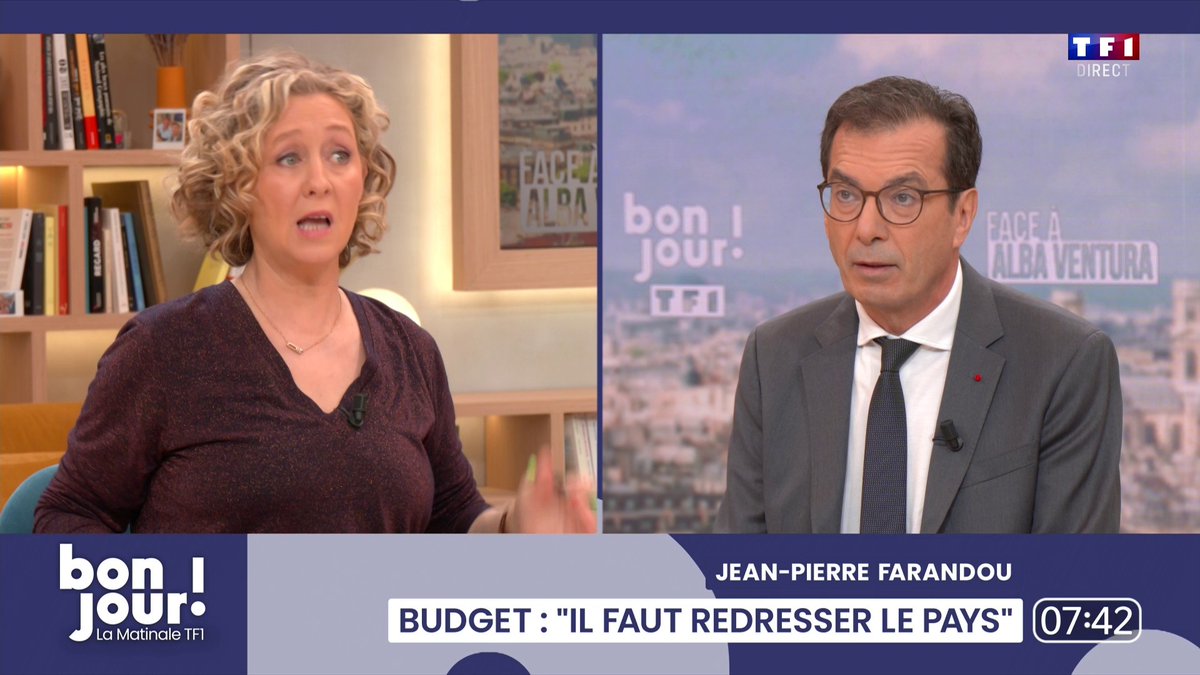 Jean-Pierre Farandou : "J'encourage l'usage du télétravail" déclare sur TF1 le ministre du Travail 📺 Alba Ventura