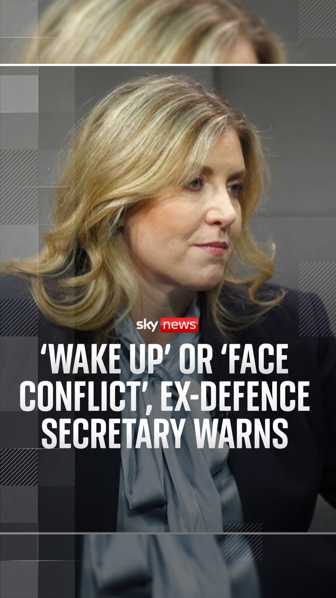 Dame Penny Mordaunt speaks to Sky's Deborah Haynes about the need to rearm Britain. The former Conservative defence secretary explains why she took part in Sky's new TV series The Wargame, which launches this week. To watch the full report, download and subscribe to the Sky News Defence Insider app. Paid subscription required for full access. UK only. 18+. T&Cs apply 🔗