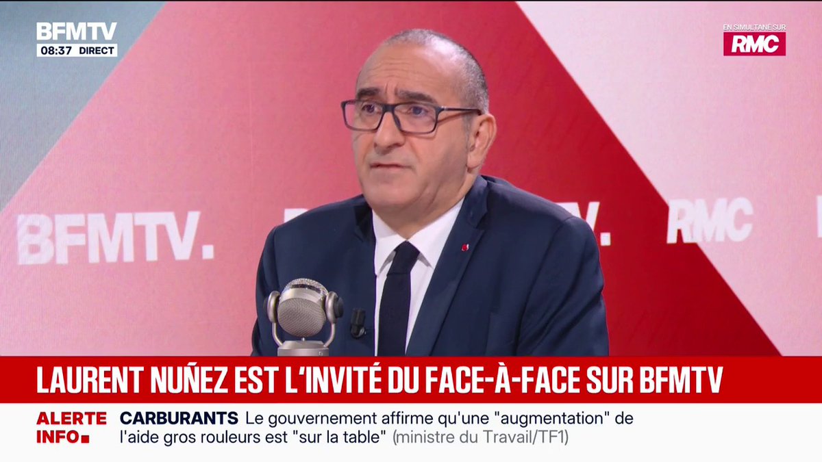 [ 🇫🇷 FRANCE ] 🔸Le ministre de l’Intérieur, Laurent Nuñez, estime que les manifestations contre la proposition de loi sur la présomption de légitime défense pour les forces de l’ordre « traduisent une défiance vis-à-vis des forces de sécurité intérieure ».