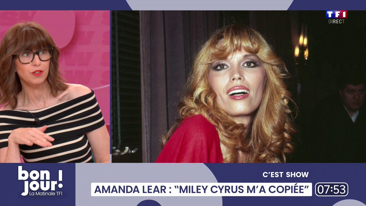ยซ Merci Miley Cyrus dโavoir copiรฉ ma chanson... ยป : la chanteuse franรงaise Amanda Lear accuse Miley Cyrus d'avoir plagiรฉ l'un de ses plus grands tubes
