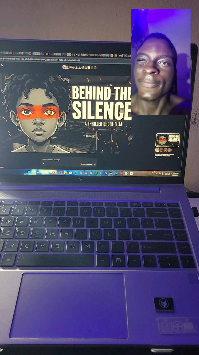 Preview of how i made this short film using google flow. I ran mad like 50 times tho 😭