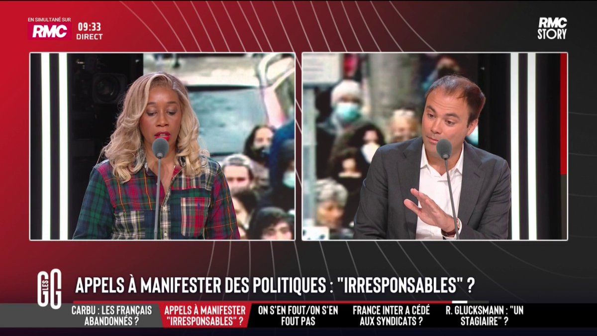 🗣️ Charles Consigny : "Personne n'envisage de travailler un peu plus pour mettre du beurre dans ses épinards. Il y a peut-être un problème de mentalité dans ce pays. Aux USA, les gens n'attendent pas que l'État donne une aide." 🗣️ Joëlle Dago-Serry : "Les gens sont fatigués d'être prélevés à plus de 50 %. Aux USA, on ne te prélève pas autant." #GGRMC