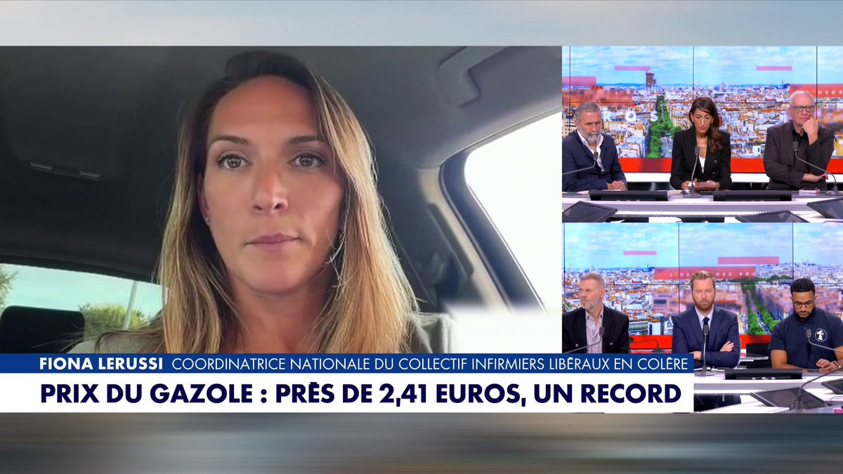 Prix du gazole : «Ça devient compliqué, on sélectionne les patients», déplore Fiona Lerussi, coordinatrice nationale du collectif Infirmiers libéraux en colère, dans #HDPros Toute l'info est à retrouver sur