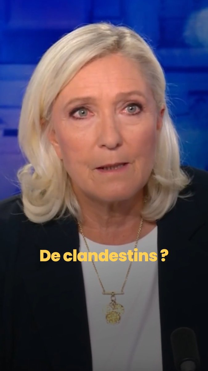 🔴 Le ministère de l’Intérieur dissimule la réalité de l’immigration illégale, les chiffres officiels sont largement sous-évalués. ❌ Avec Marine Le Pen à l’Élysée, nous enverrons un message clair : ne venez pas en France ! Participez à la campagne :