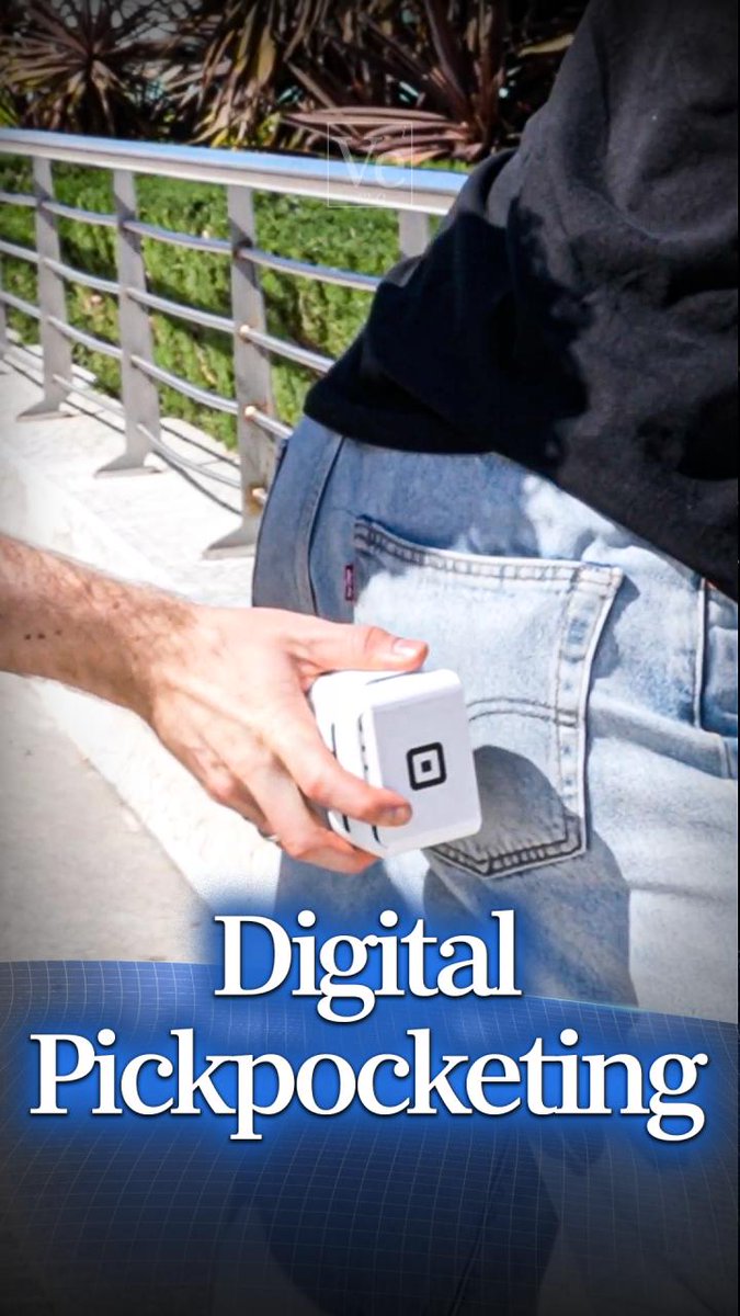 How To Prevent Digital Pickpocketing #veritasium #science #physics #contactless