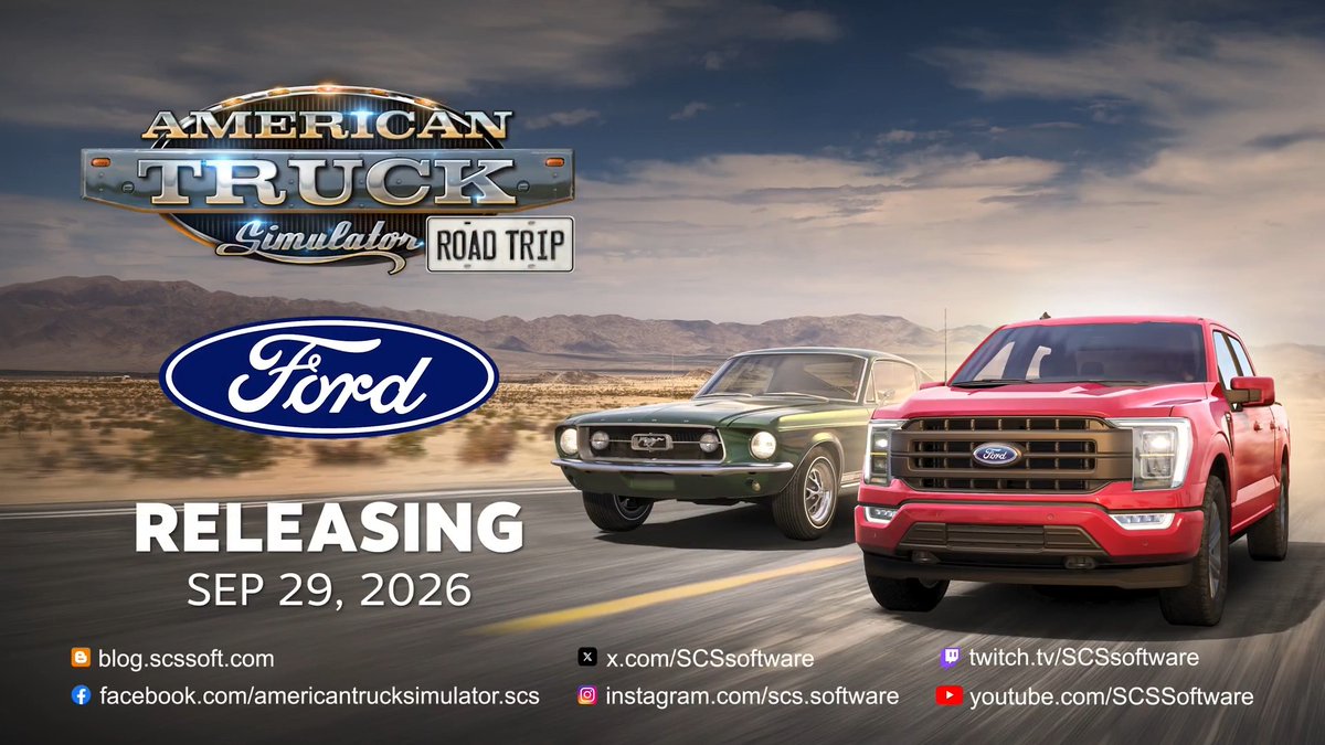 American Truck Simulator - Road Trip DLC'si 29 Eylül'de yayınlanacak!