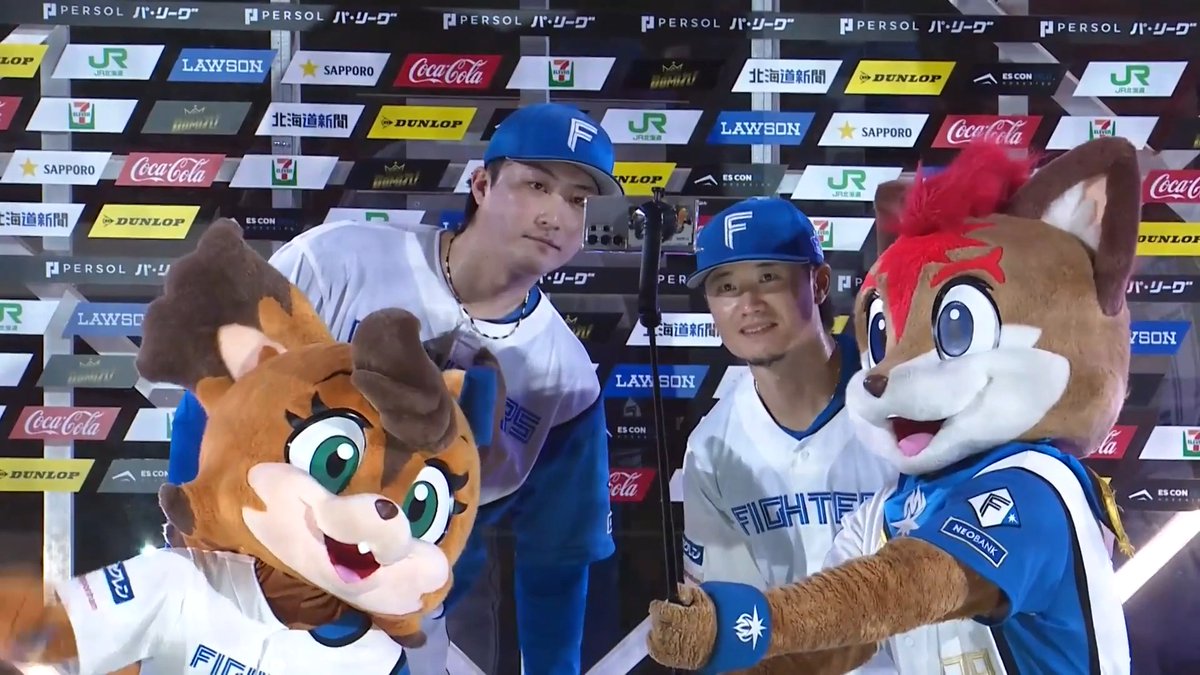 ／ 9/21 ヒーローインタビュー⚾️ ＼ 北海道日本ハム 柳川大晟 投手 西川遥輝 選手✨
