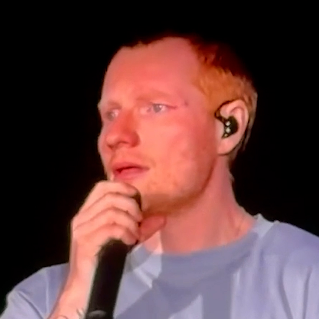 'Make political statements at your own concert, not at someone else's!' Nick Ferrari reacts to Ed Sheeran crying on stage in response to all his support acts dropping out of his tour following a dispute over Palestinian activism.