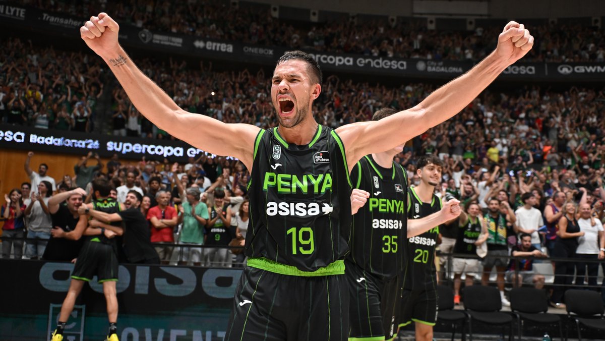 EMIR SULEJMANOVIC, decisivo en el título verdinegro 🔥 Con 19 puntos, 9 rebotes y 27 de valoración, el bosnio fue fundamental en la final para que Asisa Joventut Club Joventut Badalona levantase la #SupercopaEndesa 2026 🏆