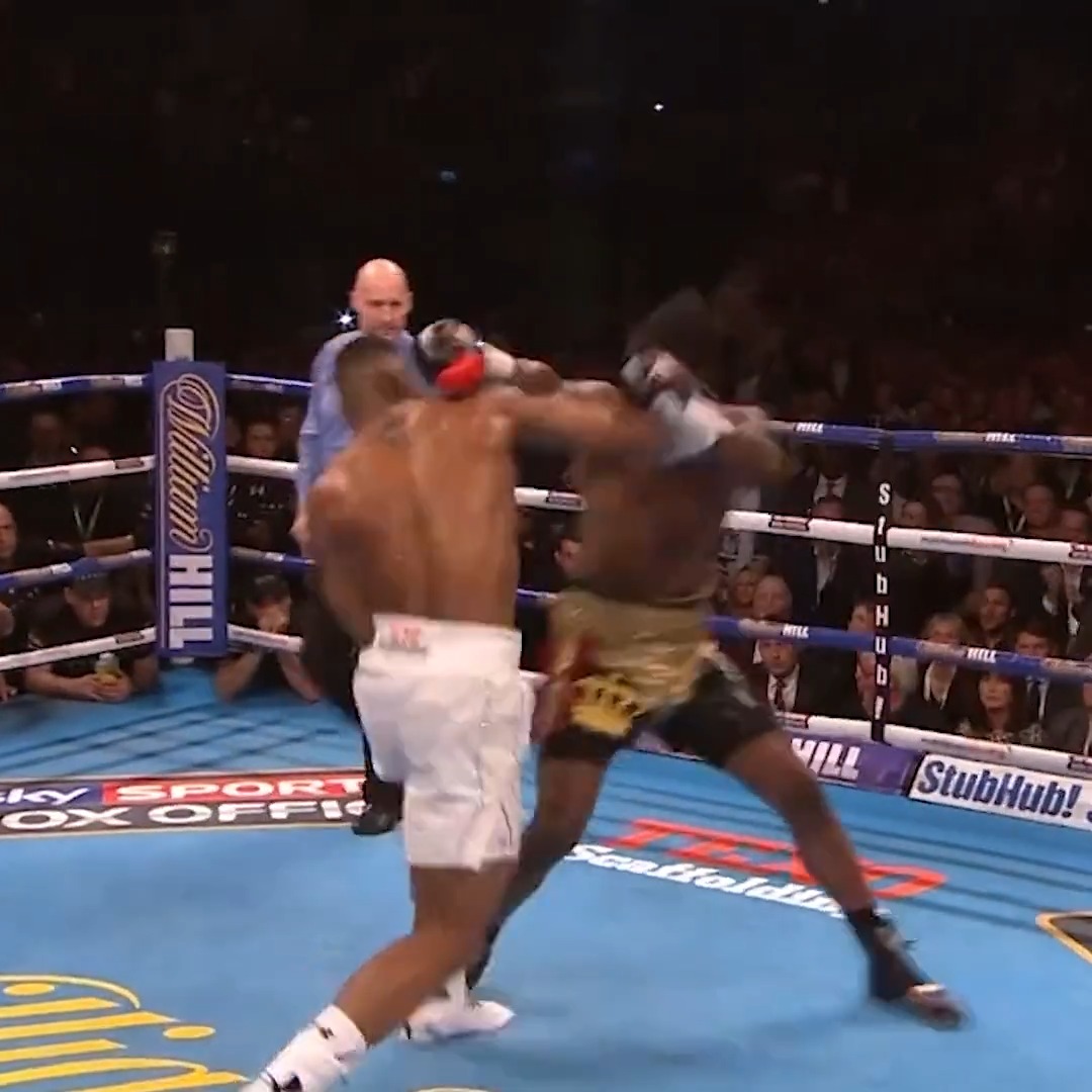 Throwback to when Anthony Joshua first became World Heavyweight Champion.