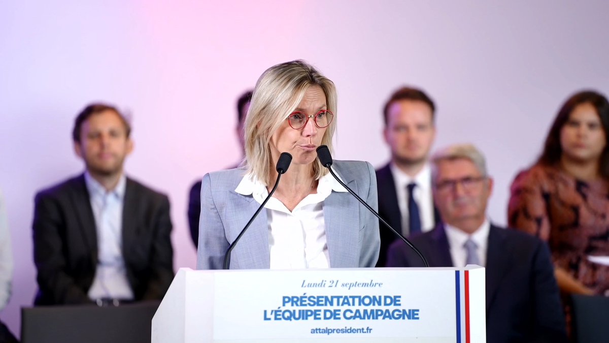 Je suis aux côtés de Gabriel Attal pour quatre raisons : l’ambition, le dépassement, la densité et la rupture. L’ambition de construire une puissance française au sein d’une puissance européenne. Le dépassement, par la complémentarité de nos expériences. La densité pour porter des projets puissants. Et l’audace face aux ruptures géopolitiques, écologiques et technologiques auxquelles la France est confrontée. » — Agnès Pannier-Runacher 🇫🇷🇪🇺 co-responsable du programme.