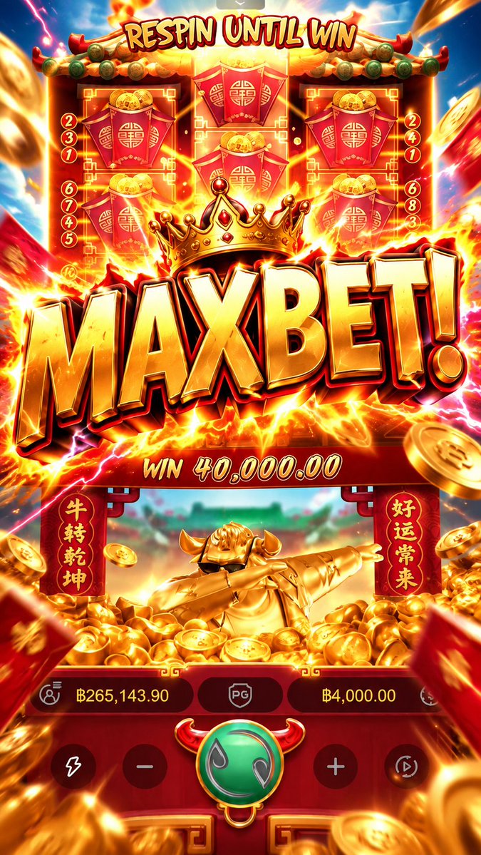 วัวโดด MAX BET! | Fortune Ox