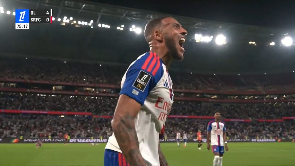 Le service de Zachary, l'intelligence de Kaïl, la finition de Corentin : c'est magnifique 🤩 #OLSRFC