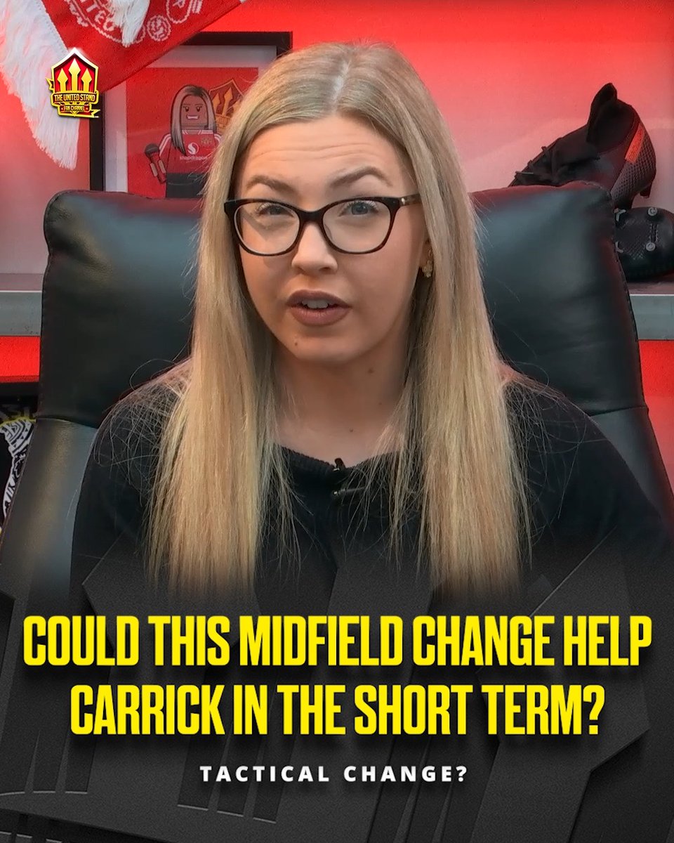 "I think a Midfield 3 of Kobbie Mainoo, Youri Tielemans &amp; Carlos Baleba could be the way to go!" Should Michael Carrick change to a midfield 3 to give the team more stability? 👇