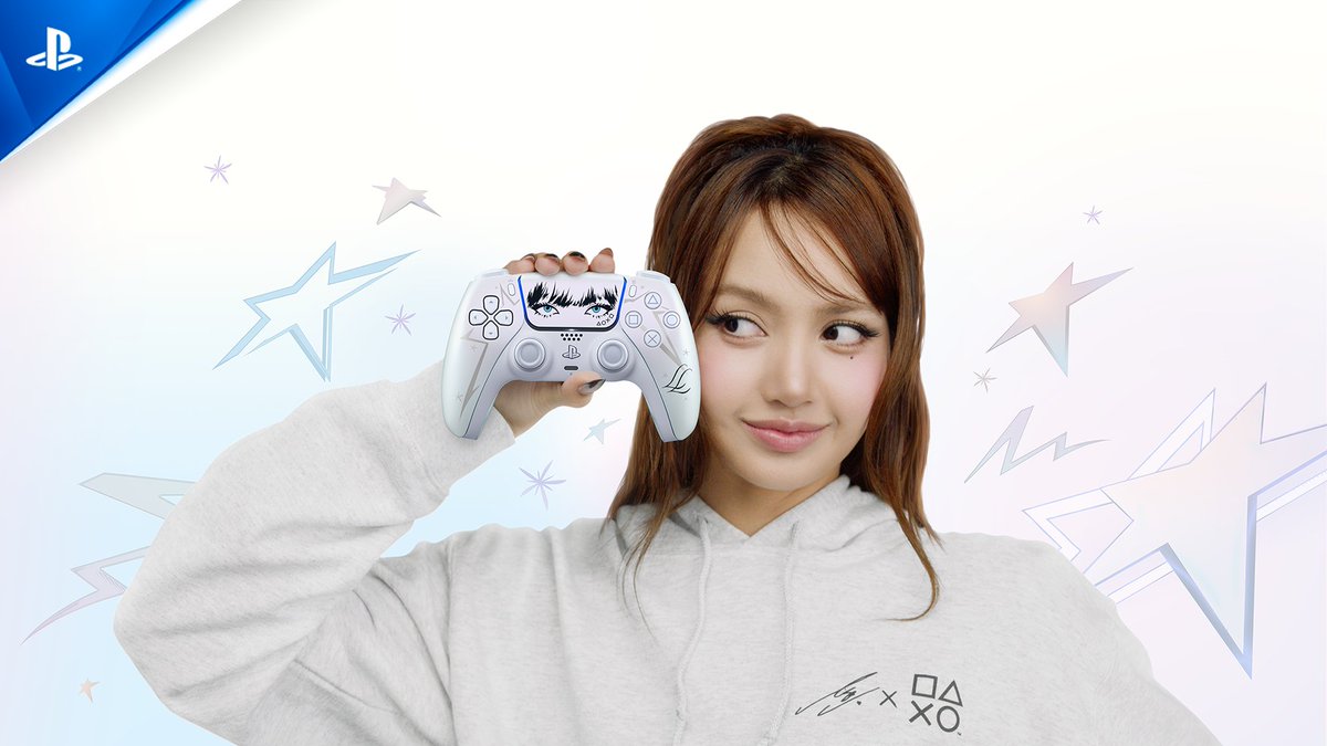 ¿Listos para darle al play con Lisa x PlayStation? El mando inalámbrico DualSense Edición Limitada Lisa llega este octubre: