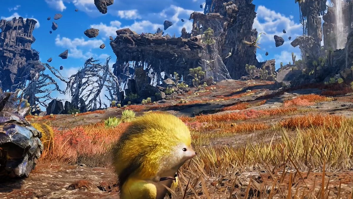 Enjoy this special video from TGS 2026 that shows the full footage of what was on the giant LED screen we had at the Monster Hunter Wilds: #Ascendance booth! It includes new endemic life, monster ecology, a dancing Palico, a monster size comparison chart, and more!