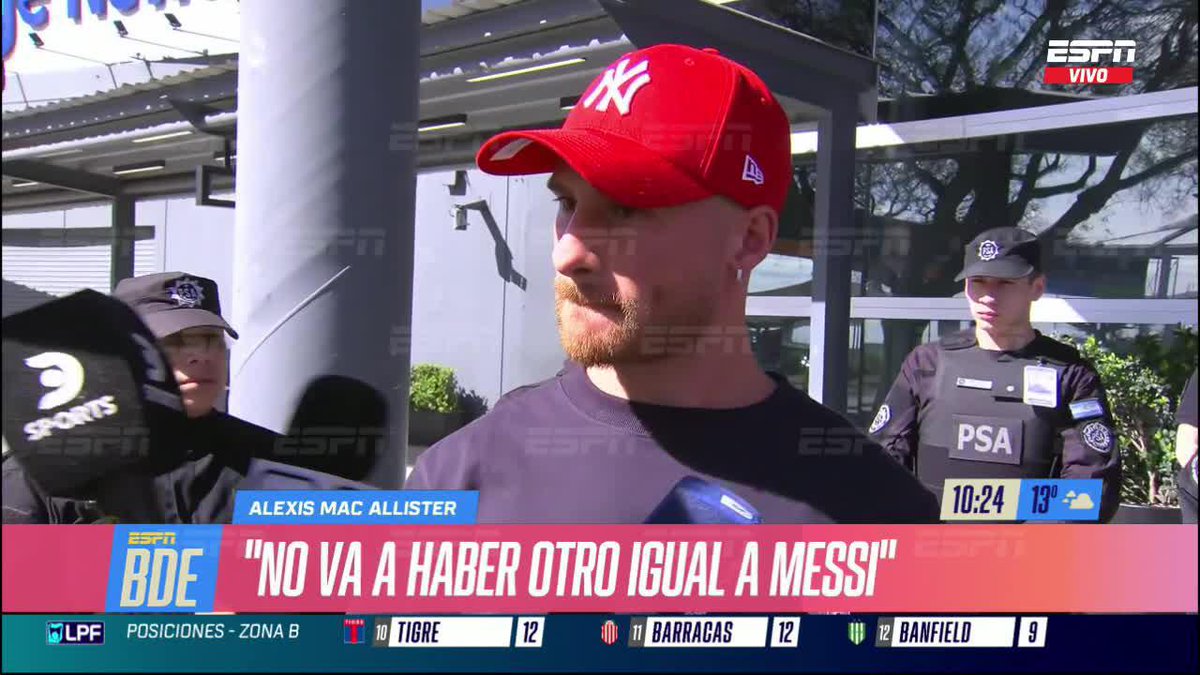 🗣️ "TODAVÍA TENGO CONTRATO EN LIVERPOOL" Mac Allister y lo que generaron sus declaraciones de acuerdo a la no renovación de su vínculo con los Reds. 📺 Mirá #BuenDíaESPN por ESPN en el Plan Premium de Disney+ Latinoamérica