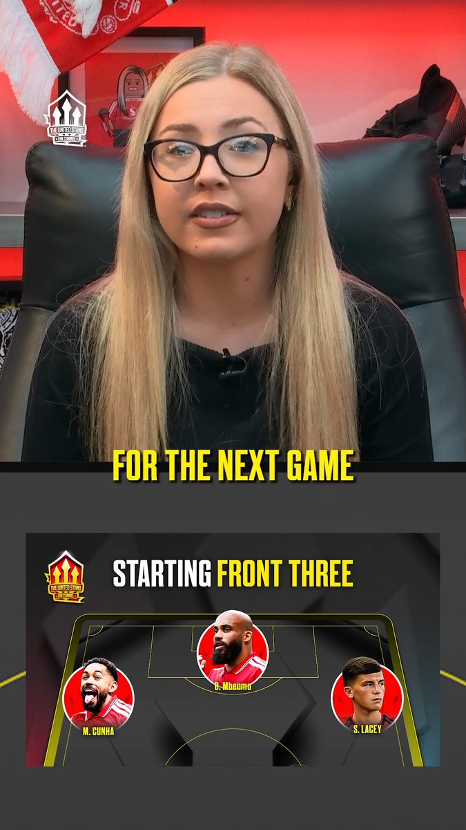 "These are BIG decisions that Carrick HAS TO make!" 🤯 Beth names the Man Utd front three Carrick should be choosing, which includes Shea Lacey as a STARTER! 🔥 👀 Do you agree? 👇 #mufc #Carrick #PremierLeague