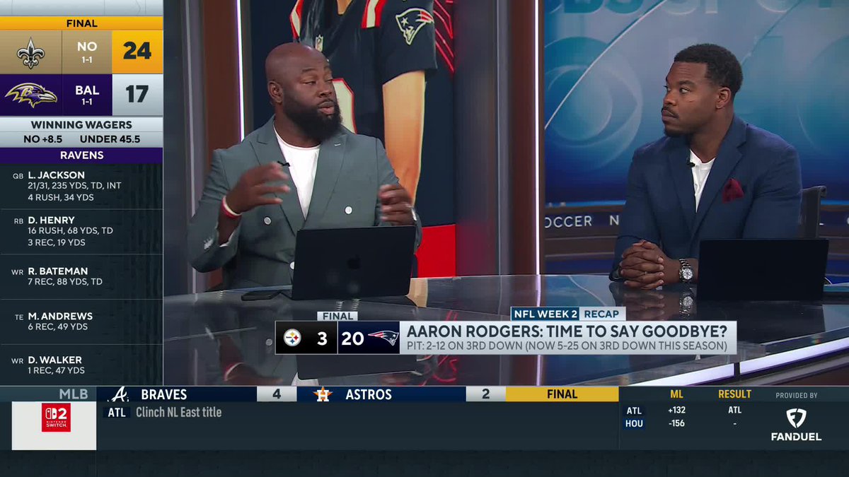 Could it be time to bench Aaron Rodgers? 😳
