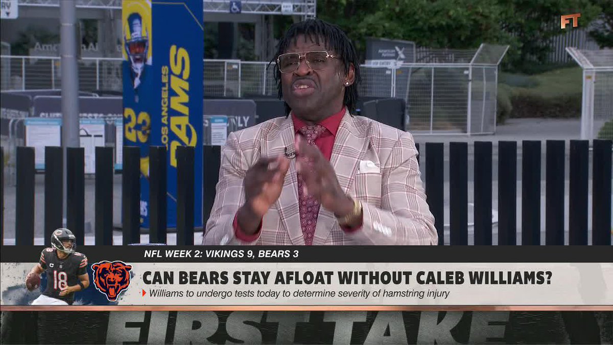 "They can dominate in the run game. That will keep them alive." —Dan Orlovsky on the Bears without Caleb Williams 😳