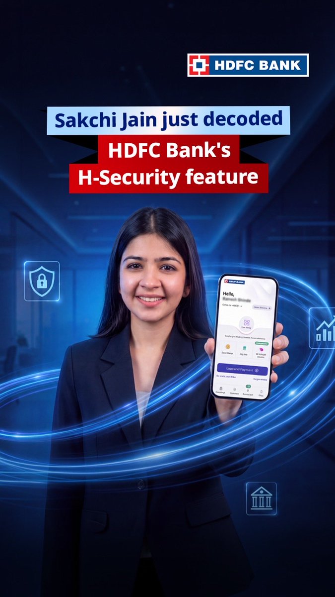 Your banking experience should keep getting smarter, but so should the security behind it. At HDFC Bank, we’re strengthening security across our upgraded NetBanking and Mobile App experience, helping you stay protected as digital scams evolve. So you can focus on banking while security works quietly in the background. . . . #HDFCBank #HSecurity #DigitalBanking #CyberSecurity #MobileBanking #NetBanking #SecureBanking #ExperienceBankingDifferently