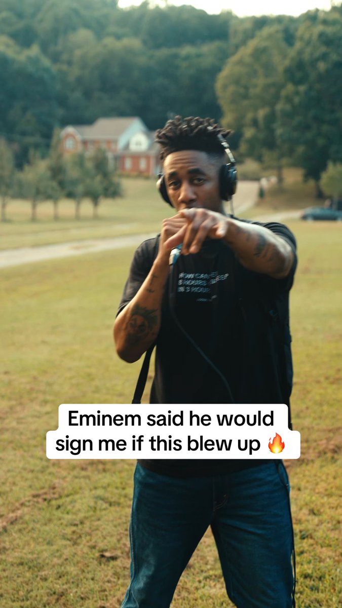 Eminem said he would sign me if this blew up 🔥 #eminem #slimshady #rap