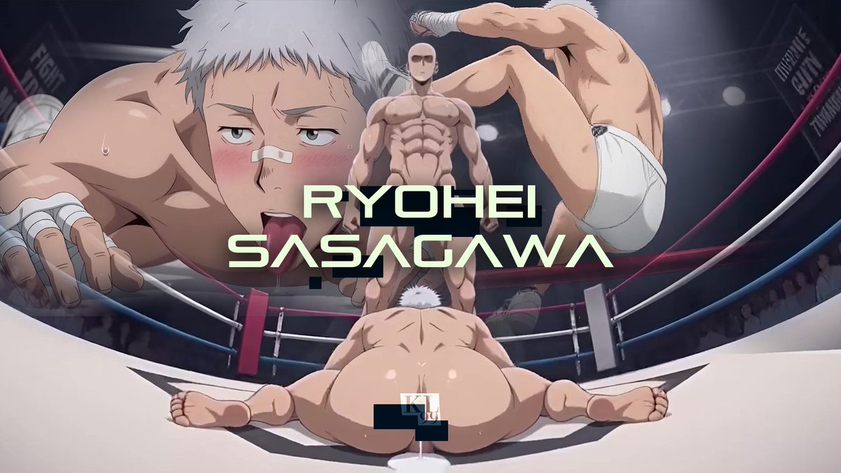 Another boxing finals! Think #RyoheiSasagawa can take home the championship trophy this time? 🍑 - #NSFW #gay #KatekyoHitmanReborn #Reborn