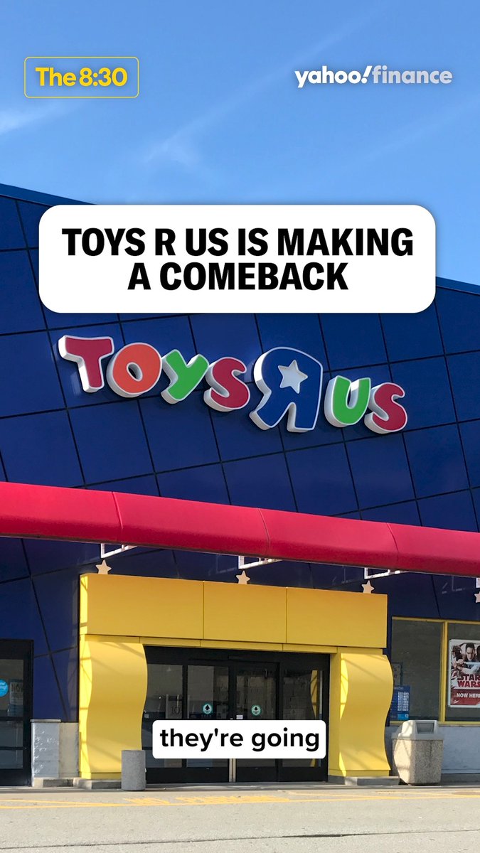 Toys R Us is returning, opening 120 stores for the holiday season.
