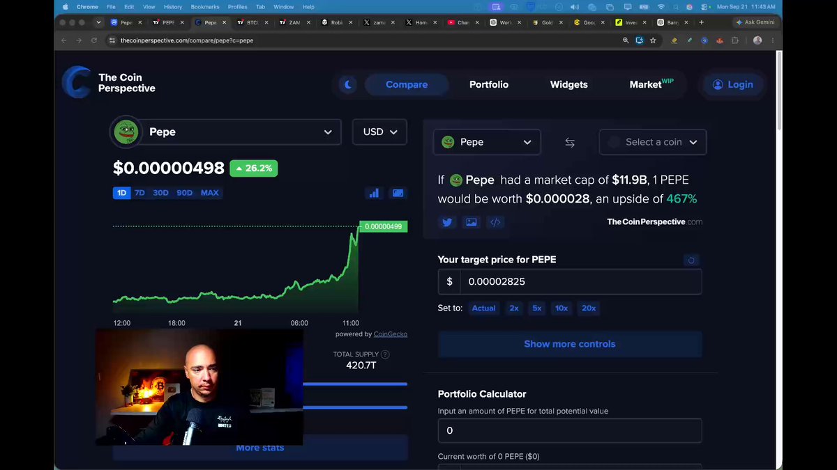 $PEPE PUMPING TODAY - PAY ATTENTION! Will we see PEPE go back to all time highs and break through them this cycle? How does PEPE look compared to $SHIB and $DOGE right now and which OG memecoins are worth owning?