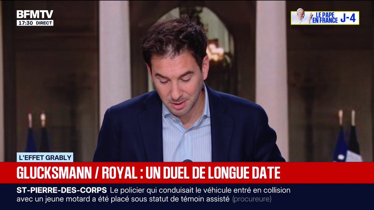 L'EFFET GRABLY - Primaire à gauche: Raphaël Glucksmann et Ségolène Royal, un duel de longue date