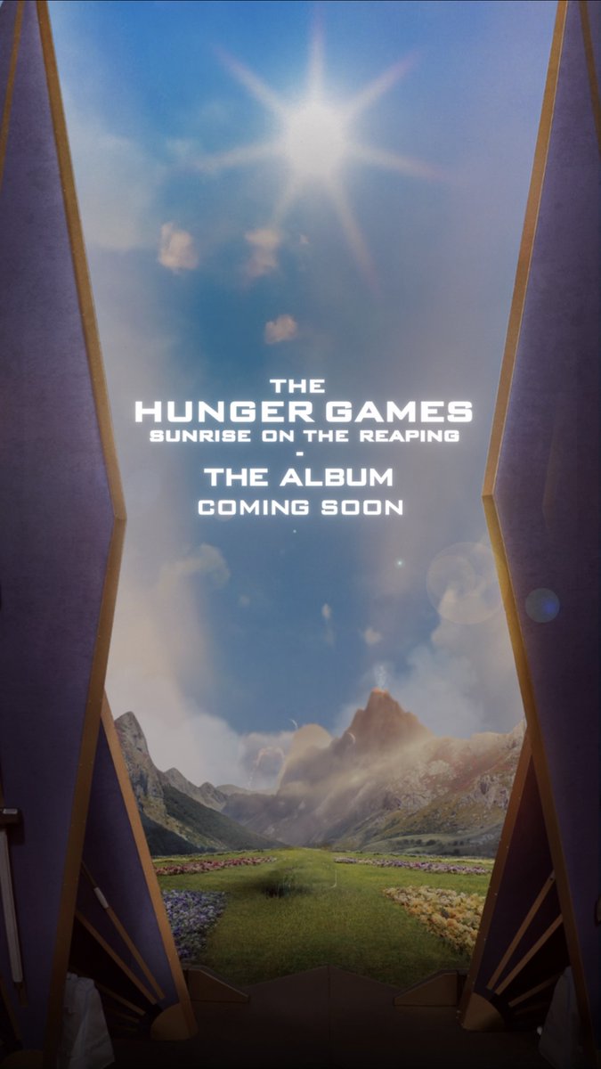 A new chapter. A new sound. #TheHungerGames: Sunrise on the Reaping – The Album. COMING SOON.