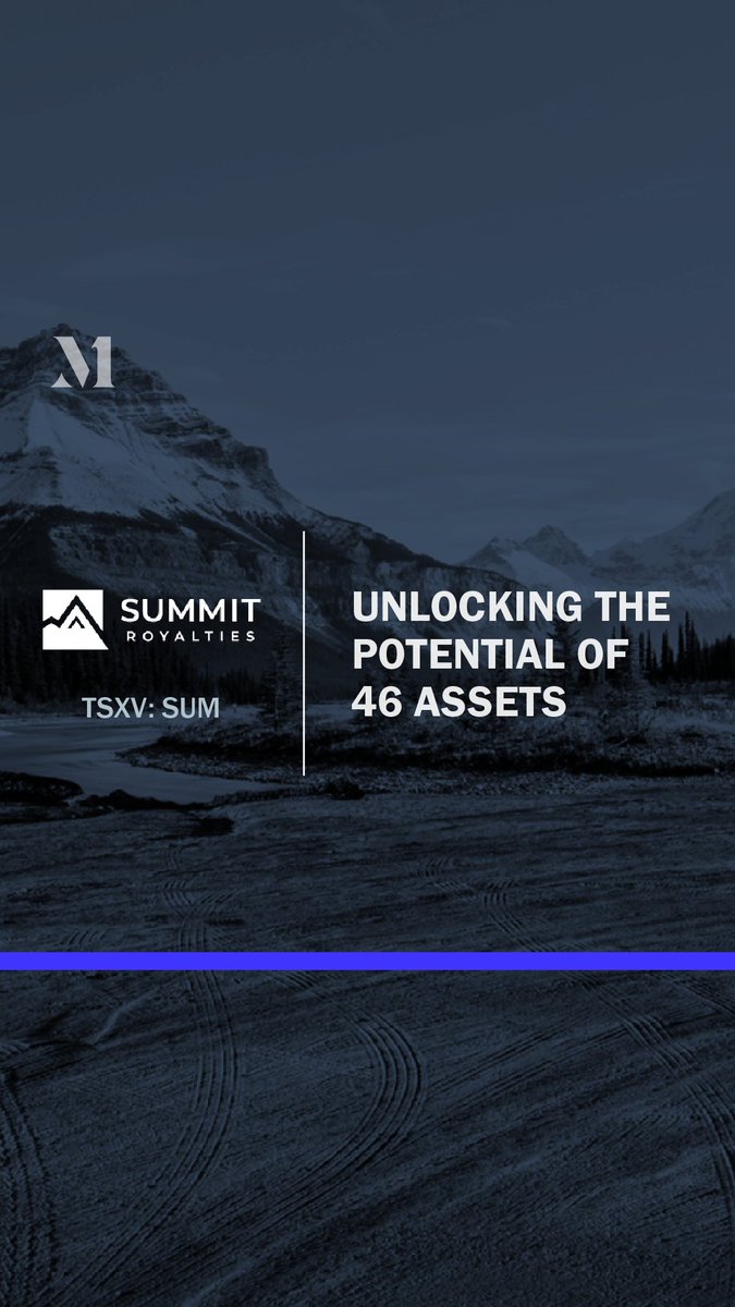 ➡️ Disseminated on behalf of: Summit Royalties Ltd. __ “Four assets are currently in production, with six expected by the end of 2027. Analysts forecast gold-equivalent ounces to more than double in 2027 and then double again in 2028.” Drew Clark, CEO of Summit Royalties (TSXV: $SUM.V | OTCQX: $SUMMF), discusses the embedded growth within the company’s 46-asset royalty and streaming portfolio as Copperstone and Pitangui target production in 2027. A new credit facility of up to US$50 million also provides additional capacity to pursue accretive acquisitions. Watch the video on BNN Bloomberg to see how Summit is working to scale production exposure and cash flow across its growing precious metals portfolio: