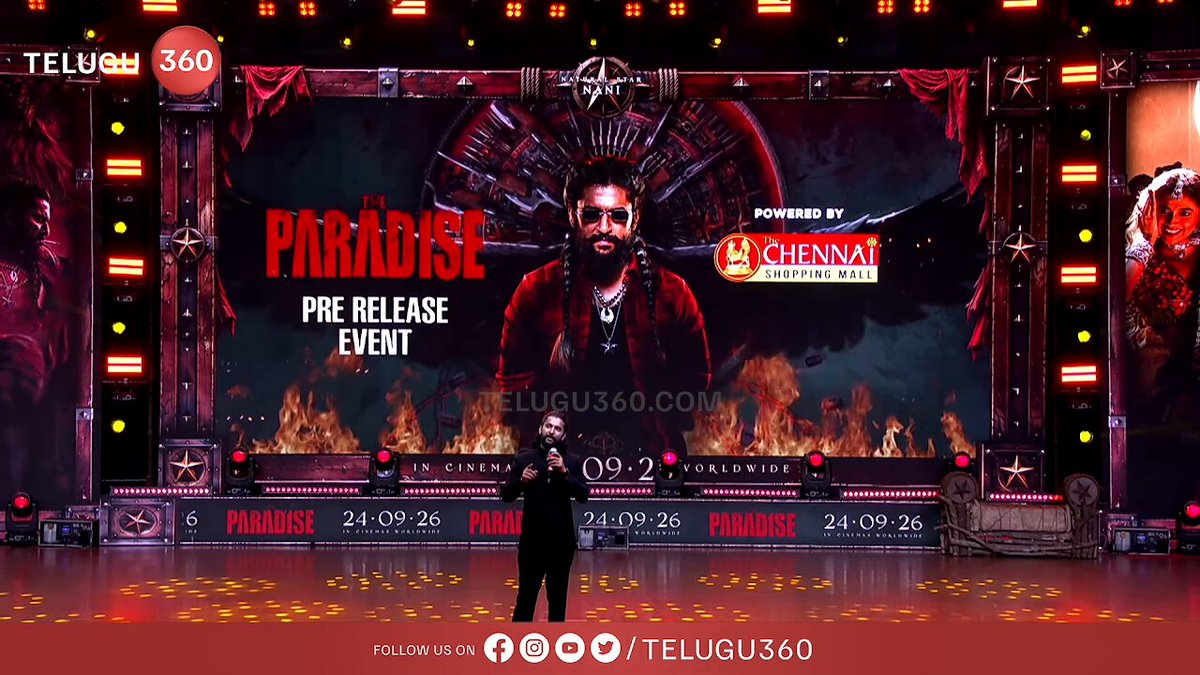 థియేటర్ లో అంటుకునేది ఫైర్ కాదు Wild Fire 🔥🔥🔥🔥 #TheParadise