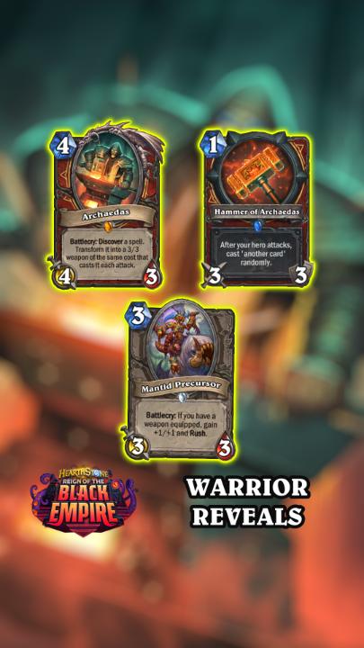 ⚔️ 🔨 Use Archaedas to forge a powerful weapon capable of casting spells! Which spells are you hoping to infuse into the Hammer of Archaedas?