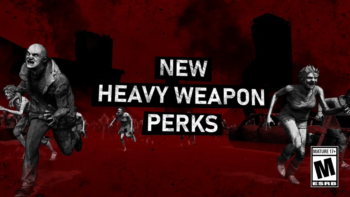 The Waves of Lead update will bring new perks to your heavy weapons! 💥🔫⏫ Unlock one new perk for each to use individually in combat. Which one will give you the upper hand against the Zekes? 👀