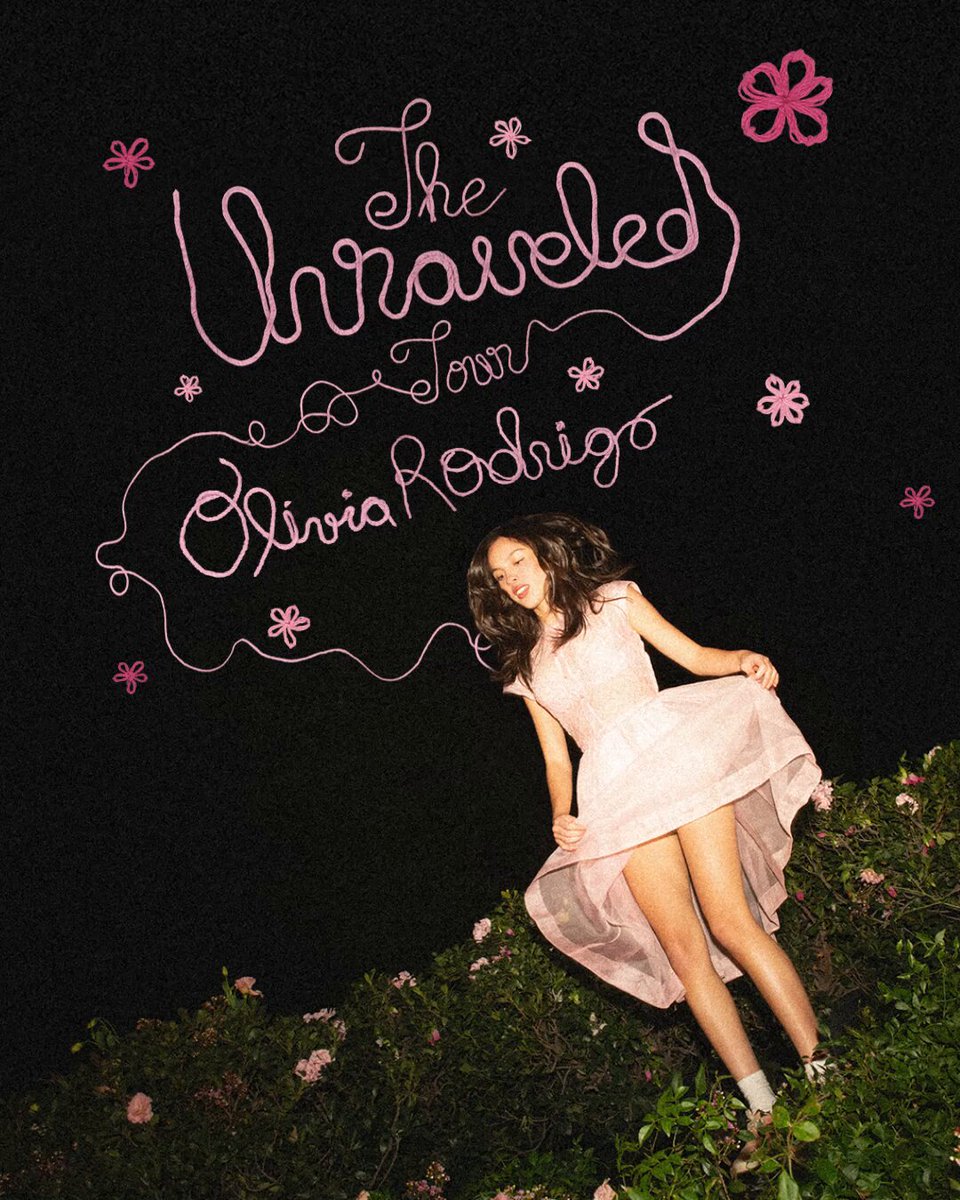 the threads of #TheUnraveledTour 💘 pre-order the new merch collection now on olivia's store