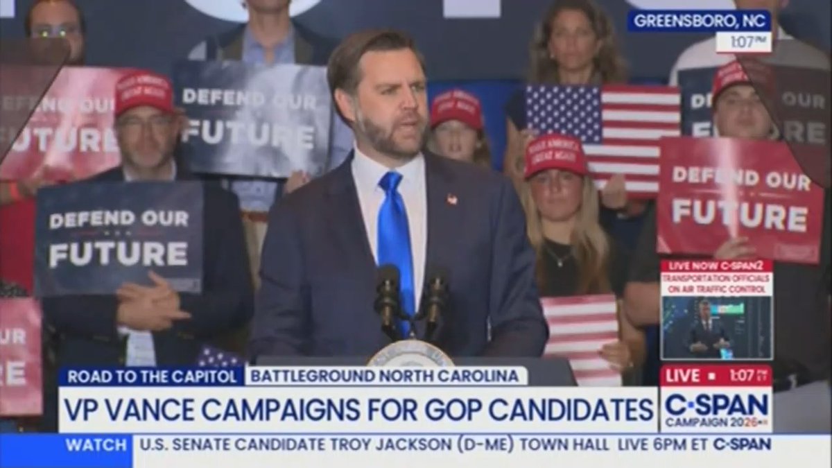 Vance: We need somebody who will fight back against the fart left. Now, you may not have even heard that, but I just called them the fart left, not the far left.