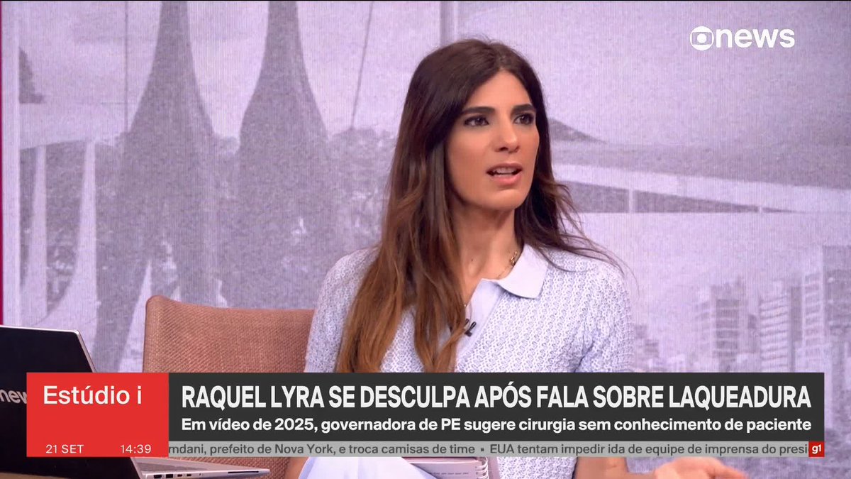 “Foi mais do que infeliz; foi muito ruim”, avaliam Andréia Sadi e Miriam Leitão sobre fala de Raquel Lyra. Em vídeo de 2025, governadora de Pernambuco sugeriu laqueadura sem aval de mulher. ➡️ #Estúdioi - de segunda a sexta, às 13h, na #GloboNews. Assista na TV e no Globoplay