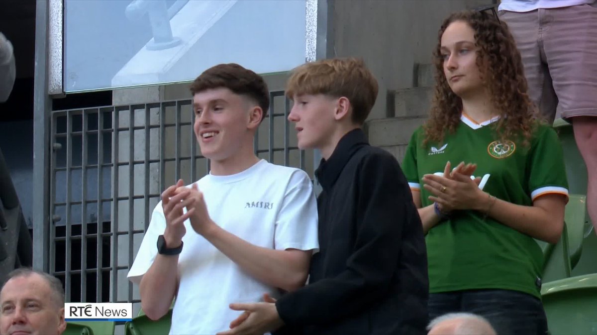 'Stop the Game' protests have been taking place outside the Republic of Ireland team hotel this evening, calling for them not to fulfil Sunday's clash with Israel. Anna Caplice, one of over 160 sporting signatories on a letter calling for the same, spoke to RTÉ Sport.