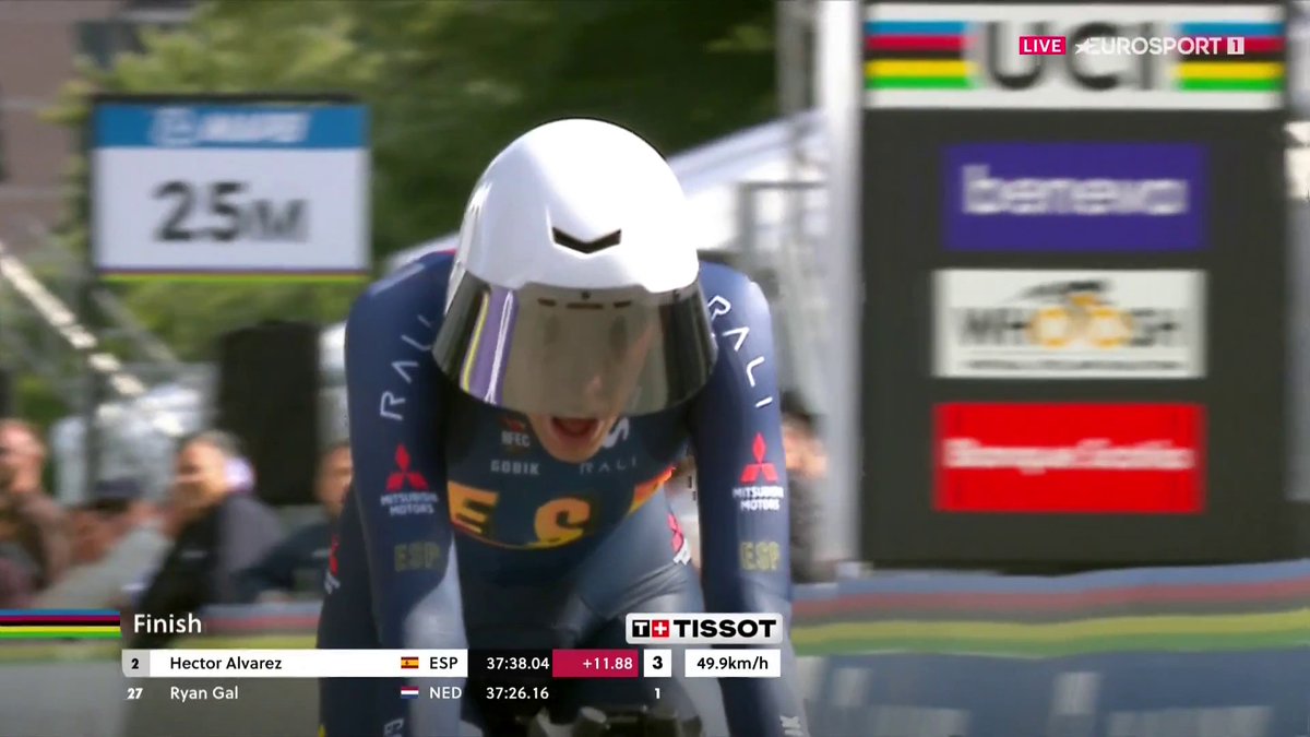 ¡¡ES BRONCE MUNDIAL!! 🥉 El alicantino Héctor Álvarez, en su último año sub-23, consigue el primer metal para España en Montreal 🇪🇸🚴