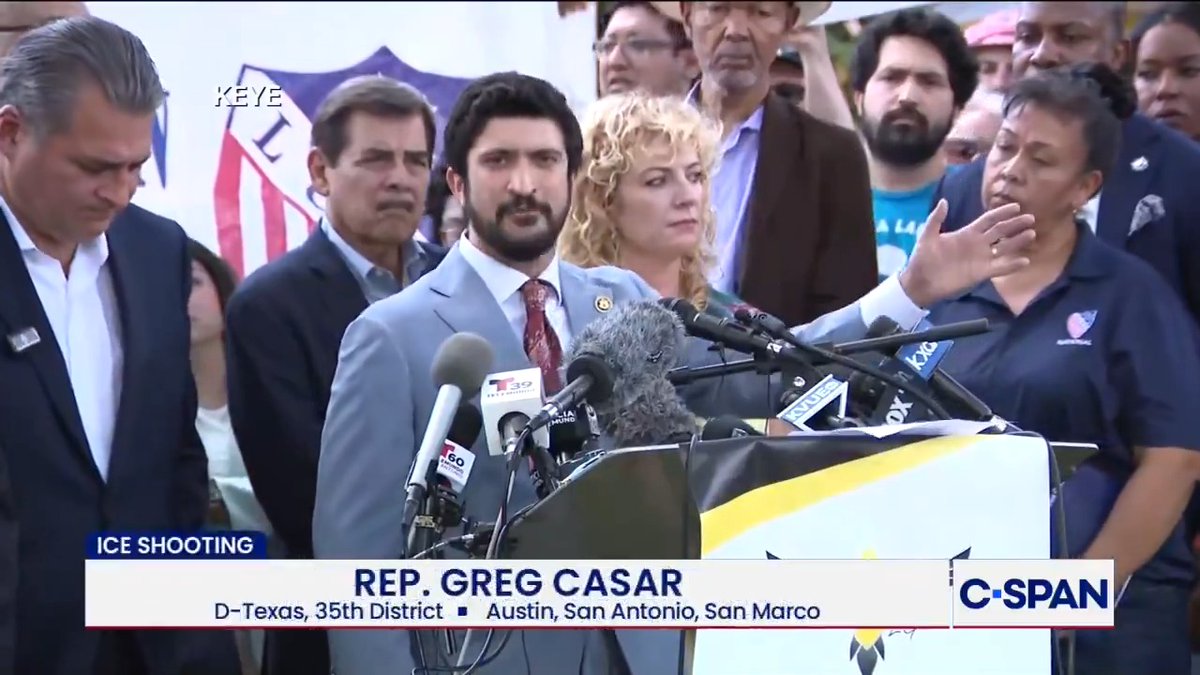 .Congressman Greg Casar (D-TX) on a Venezuelan man delivering food in Austin, Texas, taken into federal custody after being released from the hospital, following shooting by an ICE agent: "Wilber Garcés needs to be released to medical care and should not be in peer cell."