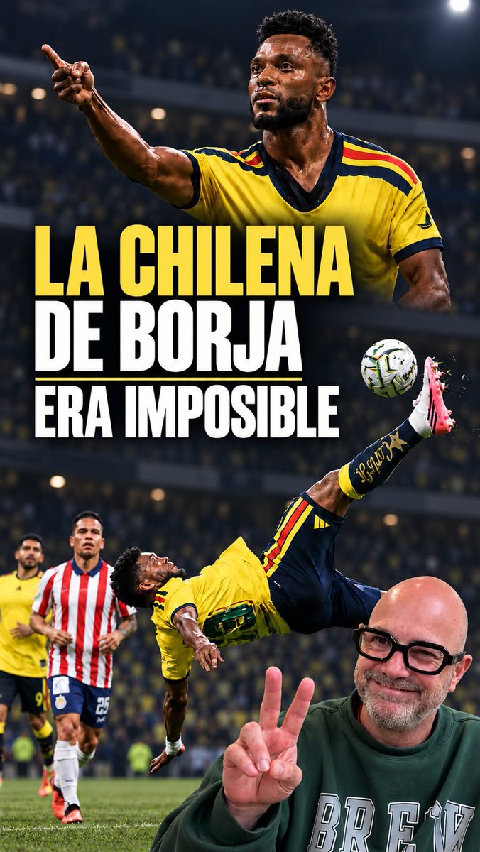 Hay que celebrar el fantástico Clásico Nacional que América y Chivas nos regalaron. Borja desafió las leyes de la física metiendo un golazo de chilena que era imposible. América tiene que resolver muchas cosas abajo porque se defiende muy mal. 🔗: