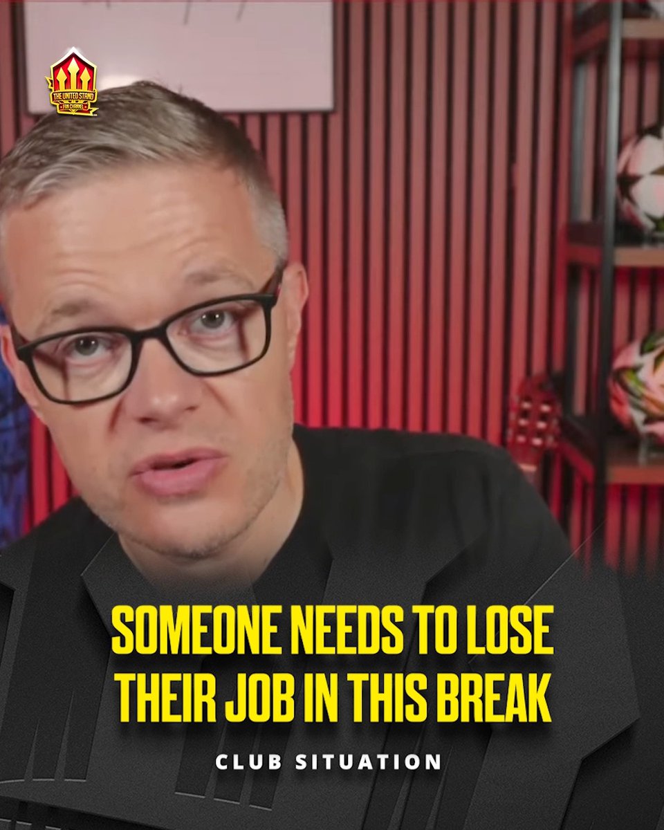 "I think the LOGICAL thing to do is change the Director of Football!" 🚪