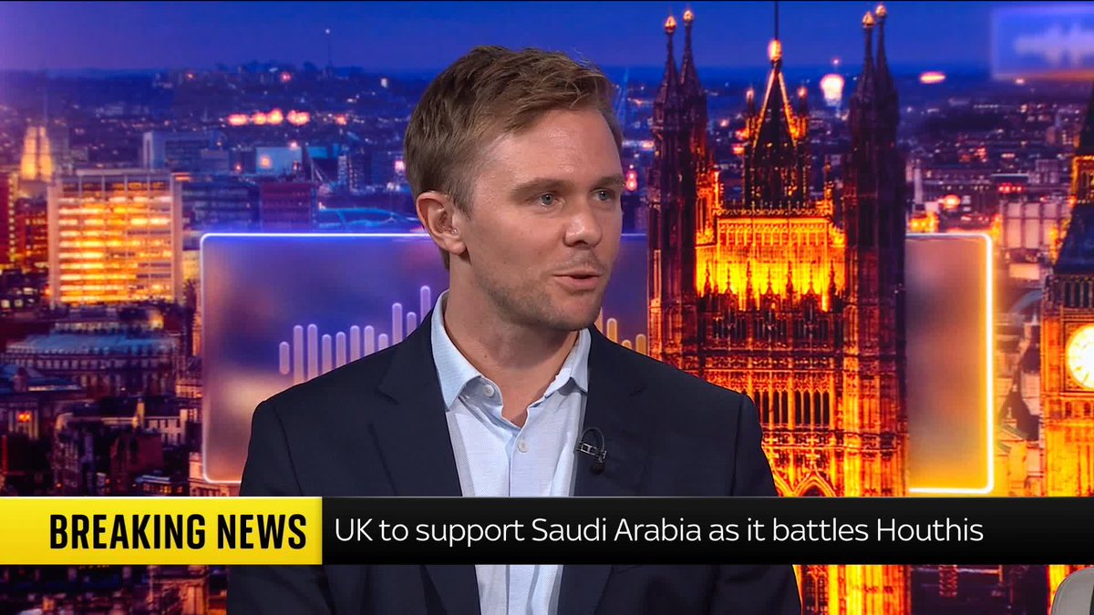 BREAKING: The UK will provide defensive military support to Saudi Arabia against attacks from Yemen's Iran-backed Houthi rebels, Andy Burnham has confirmed. Sky's @RobPowellNews has the latest. Read more: 📺 Sky 501, Virgin 602, Freeview 233 and YouTube