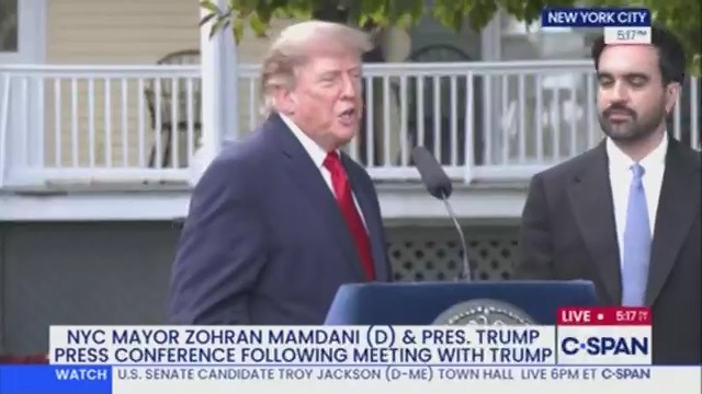 Trump suggests that Mayor Mamdani may have convinced him to send federal money and to speed approvals for a Sunnyside Yard affordable housing development