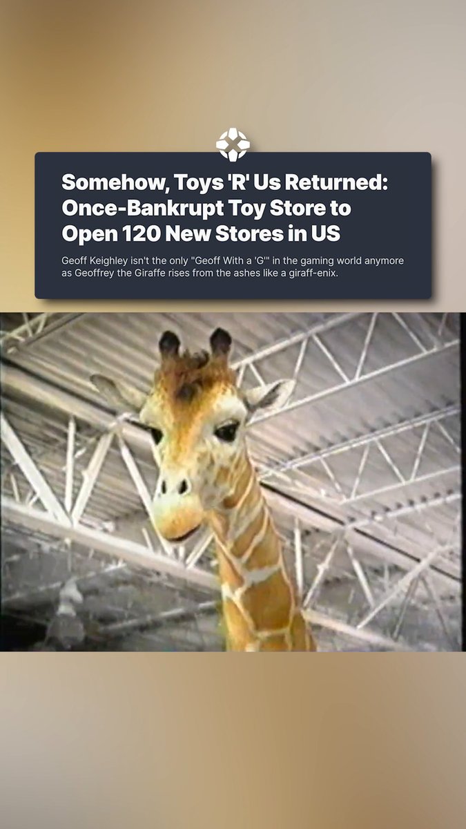 Toys R Us is making a comeback