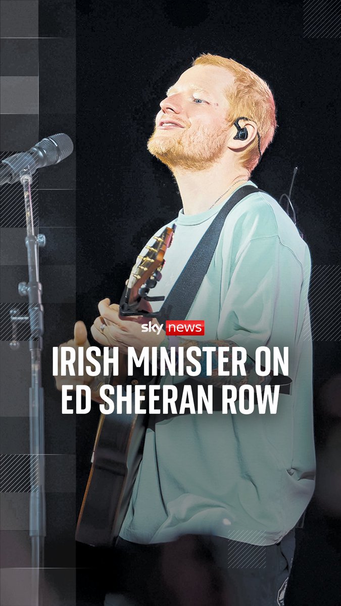 Minister in the Irish Foreign Affairs Office Neale Richmond tells Yalda Hakim that artists have always had a "positive impact on politics" when asked about Ed Sheeran dropping artist Macklemore from his tour. Sheeran has since apologised for the decision.