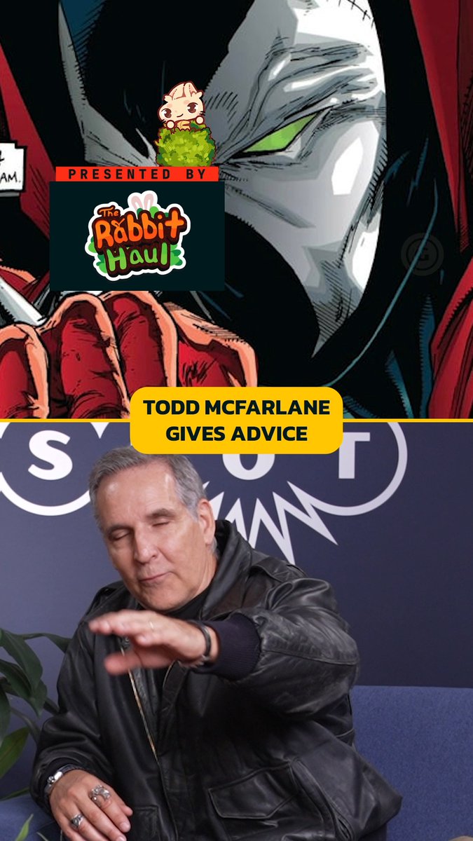 #Sponsored Todd Mcfarlane shares some advice to creators out there 🥕 The Rabbit Haul is available now. Presented by The Rabbit Haul. The Rabbit Haul is co-published by Fandom, GameSpot's parent company.