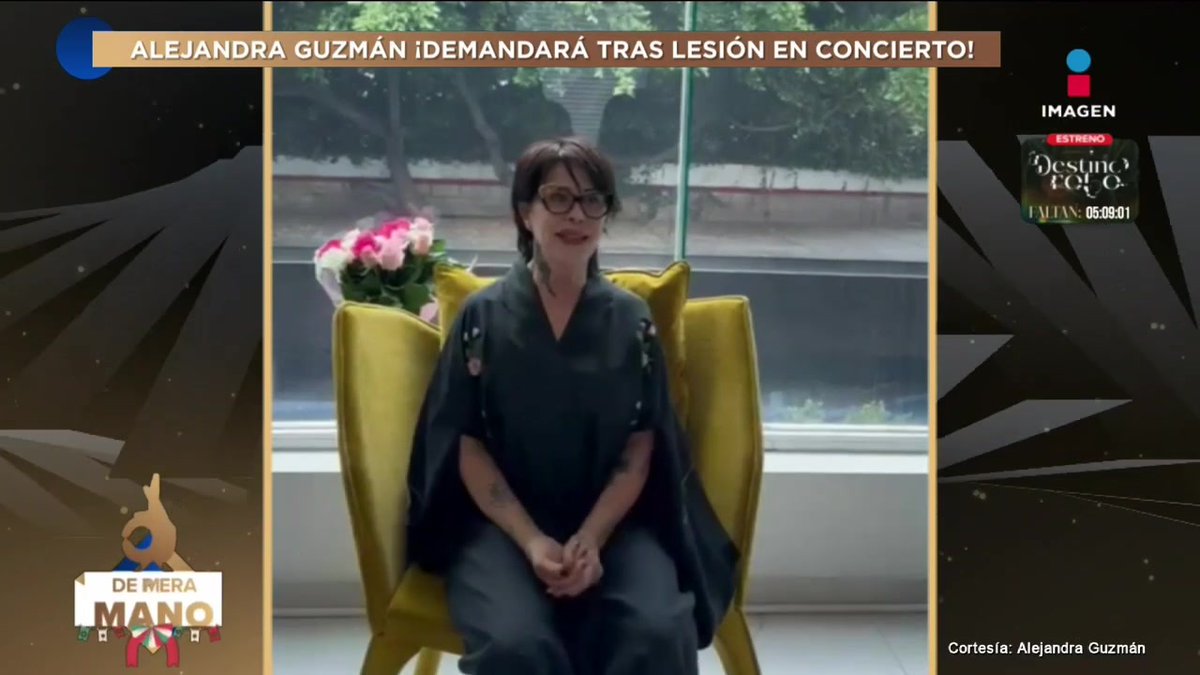 ¡Alejandra Guzmán DEMANDARÁ a doctor que intentó ayudarla cuando se SAFÓ la CADERA en pleno! Tras incidente en pleno concierto, la cantante rompió el silencio sobre el trato que recibió en hospital #DePrimeraManoTV👌 de lunes a viernes 3 pm: